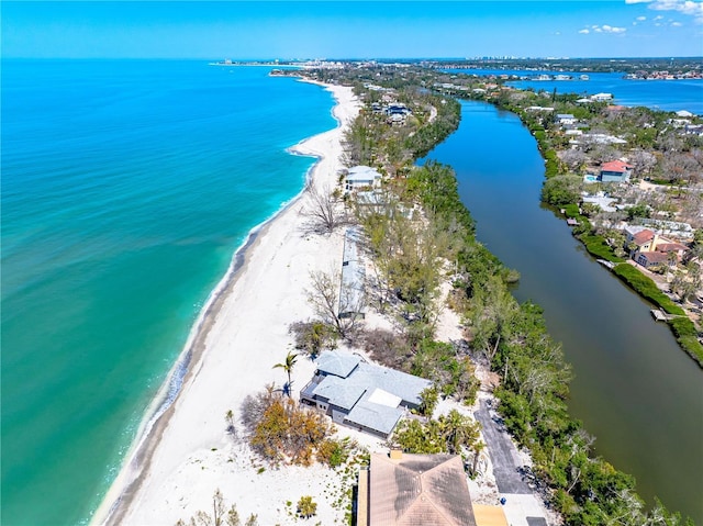 8592 Hidden Lagoon Rd, Sarasota, FL 34242 - bird's eye view of extended coastline
