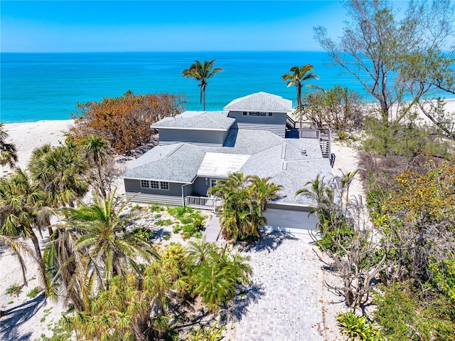 8592 Hidden Lagoon Rd, Sarasota, FL 34242 - view of subject property with a nearby body of water