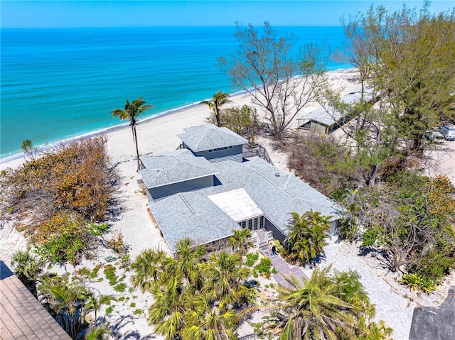 8592 Hidden Lagoon Rd, Sarasota, FL 34242 - view from above of property with extended coastline