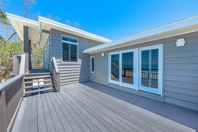 8592 Hidden Lagoon Rd, Sarasota, FL 34242 - view of wooden deck