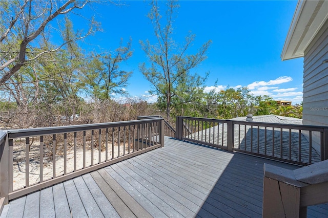8592 Hidden Lagoon Rd, Sarasota, FL 34242 - view of wooden terrace
