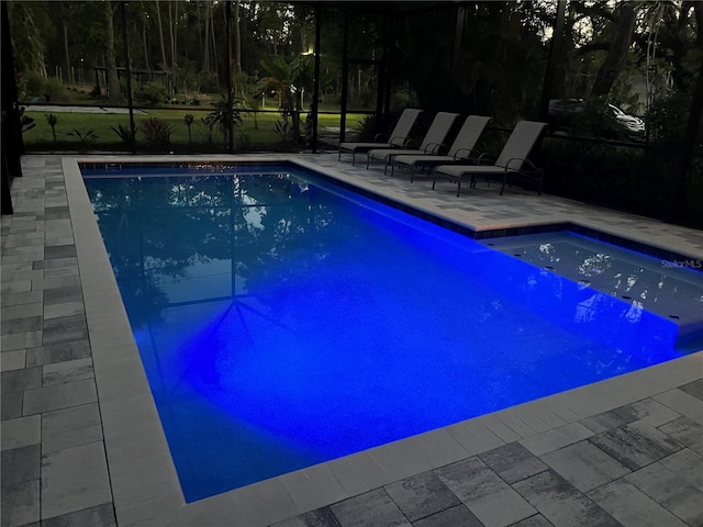 2326 2nd Ave E, Bradenton, FL 34208 - outdoor pool featuring a patio area and a lanai