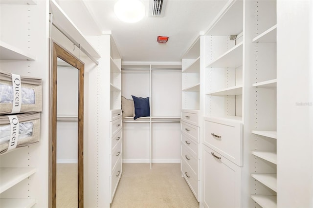 1750 Benjamin Franklin Dr Unit 6B, Sarasota, FL 34236 - walk in closet with light colored carpet