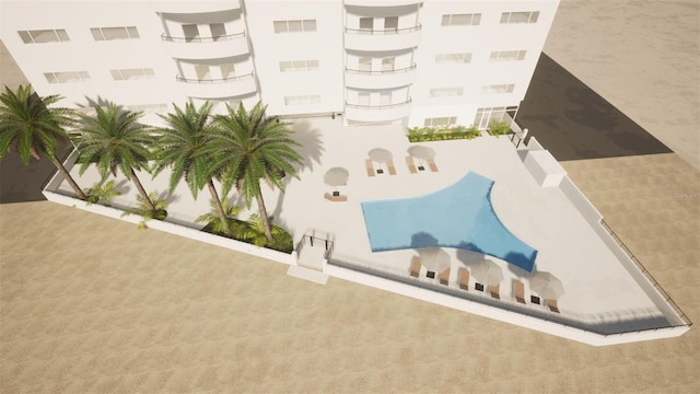1750 Benjamin Franklin Dr Unit 6B, Sarasota, FL 34236 - view of pool
