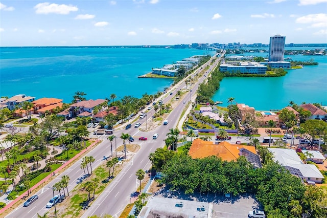 1750 Benjamin Franklin Dr Unit 6B, Sarasota, FL 34236 - view of urban area with a nearby body of water