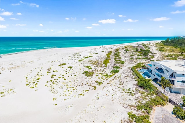 1750 Benjamin Franklin Dr Unit 6B, Sarasota, FL 34236 - water view featuring local beach