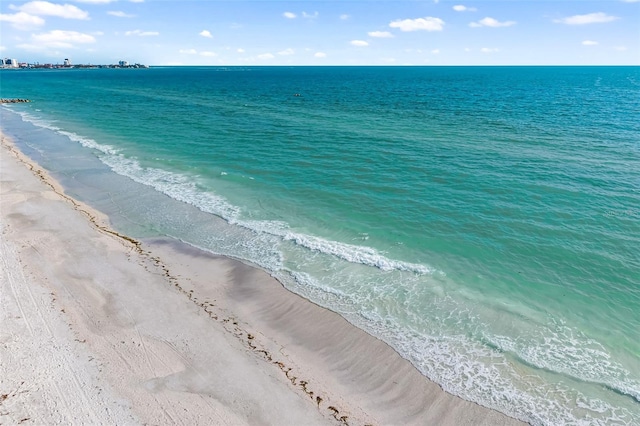 1750 Benjamin Franklin Dr Unit 6B, Sarasota, FL 34236 - water view featuring nearby beach