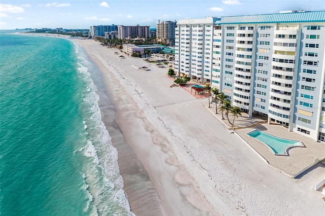 1750 Benjamin Franklin Dr Unit 6B, Sarasota, FL 34236 - view of urban area with expansive beach and apartment complex / building
