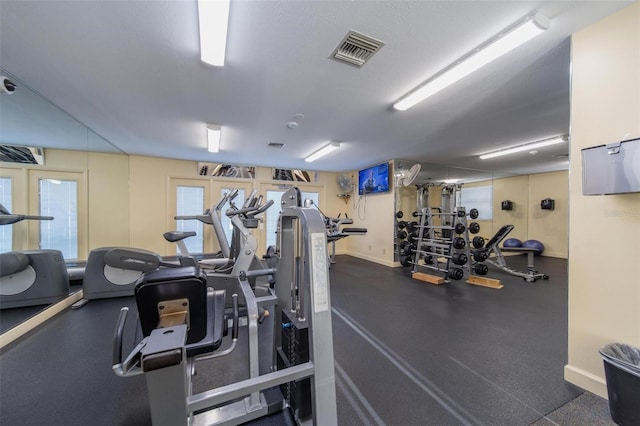 6033 34th St W Unit 132, Bradenton, FL 34210 - workout area with baseboards