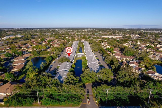 6033 34th St W Unit 132, Bradenton, FL 34210 - aerial view of residential area with a large body of water