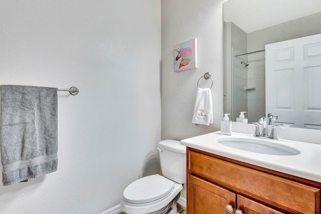 6729 45th Ter E, Bradenton, FL 34203 - full bathroom with toilet, vanity, and a shower