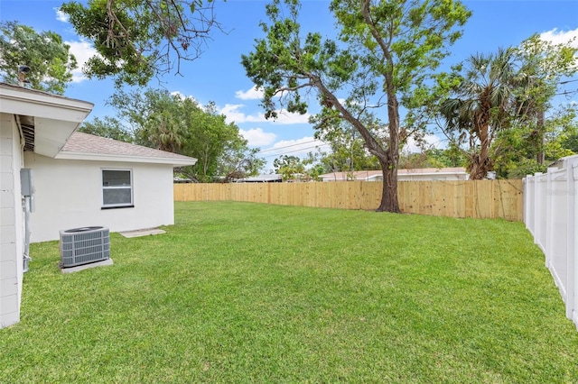 1050 55th Ave S, Saint Petersburg, FL 33705 - view of yard with central AC
