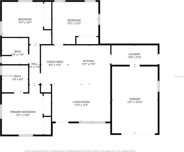 1050 55th Ave S, Saint Petersburg, FL 33705 - property floor plan