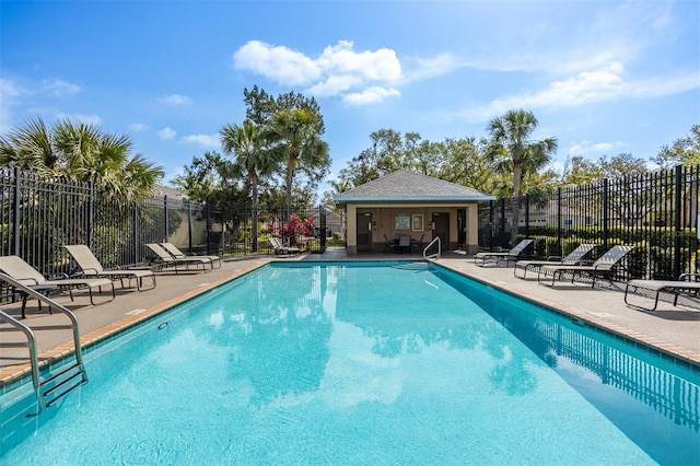 1322 Millbrook Cir, Bradenton, FL 34212 - community pool featuring fence and a patio
