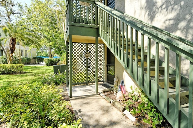 1532 Pelican Point Dr Unit Ba139, Sarasota, FL 34231 - exterior space featuring stairs