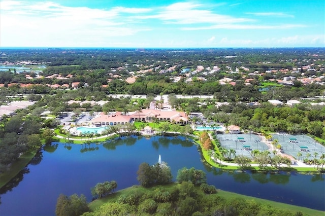 5881 Girona Pl, Sarasota, FL 34238 - bird's eye view of a large body of water