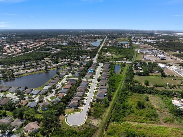 6124 35th Ct E, Bradenton, FL 34203 - aerial view with a residential view and a water view