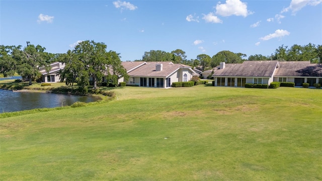 4044 Penshurst Park, Sarasota, FL 34235 - exterior space with a water view