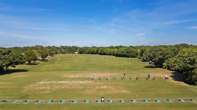 4044 Penshurst Park, Sarasota, FL 34235 - drone / aerial view featuring view of golf course
