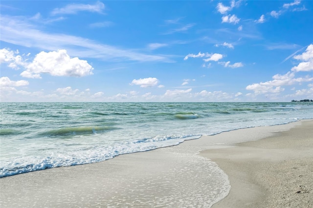 526 56th St, Holmes Beach, FL 34217 - water view featuring a beach view