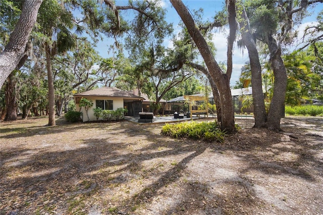 4916 Hidden Oaks Trl, Sarasota, FL 34232 - view of yard