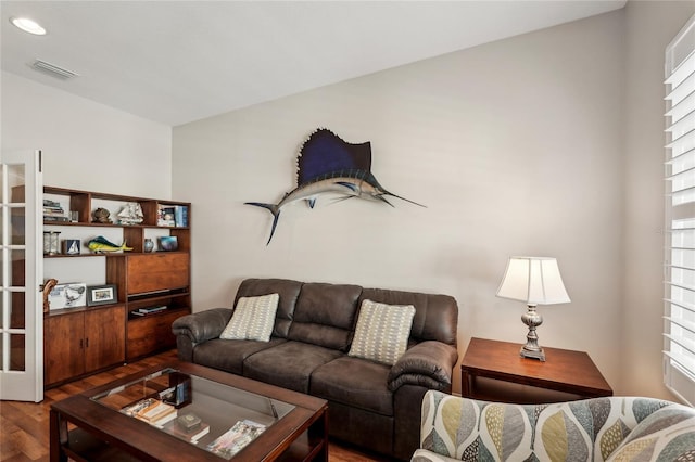 5023 Brickell Park Cv, Bradenton, FL 34211 - living area with wood finished floors and recessed lighting