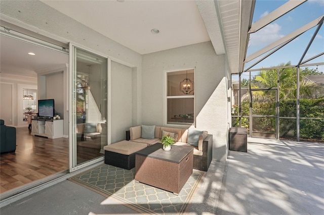 5023 Brickell Park Cv, Bradenton, FL 34211 - view of sunroom