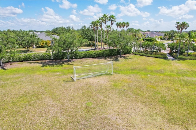 5023 Brickell Park Cv, Bradenton, FL 34211 - view of yard featuring an area for soccer