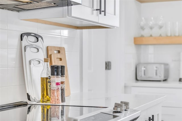 1921 Fern Ave, Sarasota, FL 34235 - interior space with light countertops and white cabinetry
