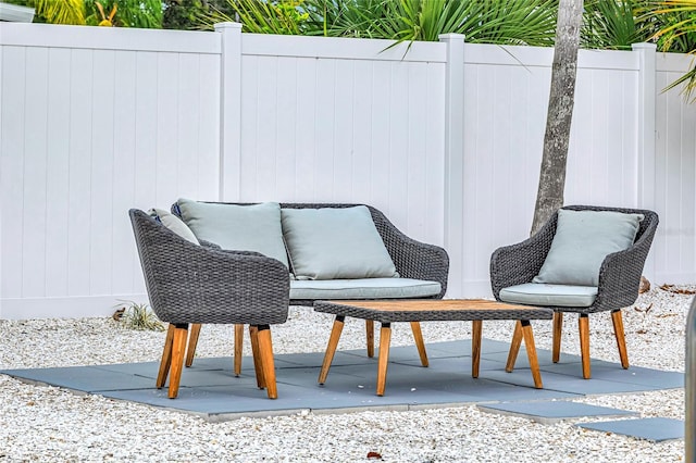 1921 Fern Ave, Sarasota, FL 34235 - view of patio / terrace with fence