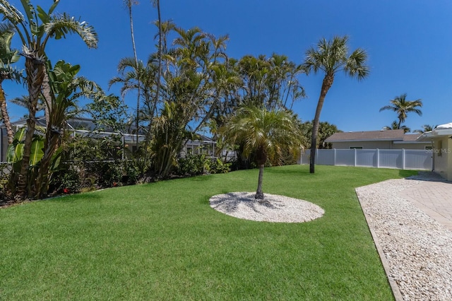 508 70th St, Holmes Beach, FL 34217 - view of yard featuring fence