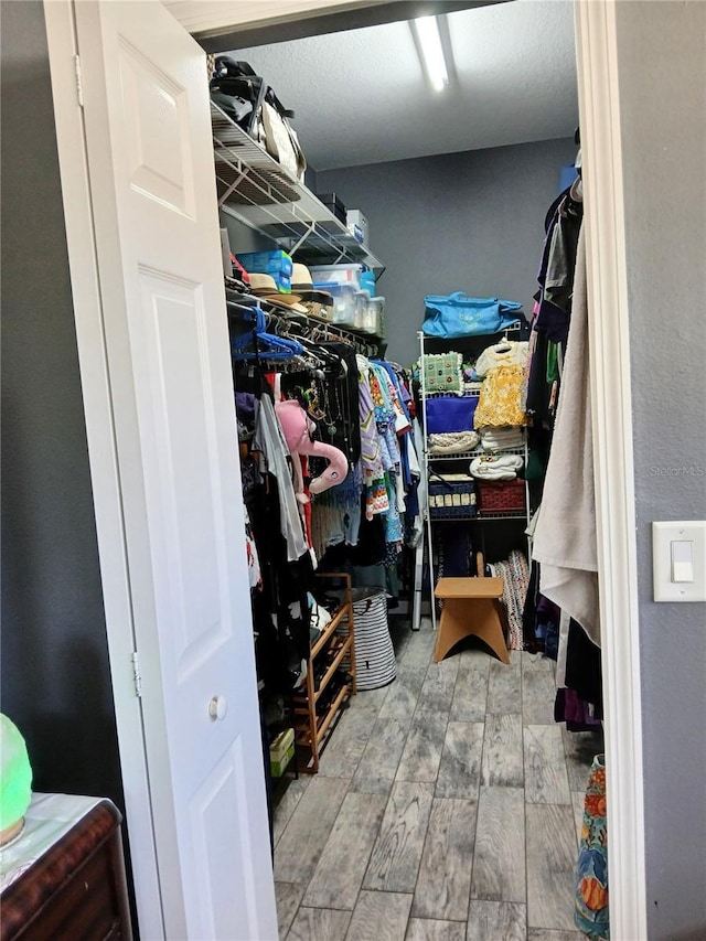 6631 63rd Ter E, Bradenton, FL 34203 - spacious closet with wood finished floors