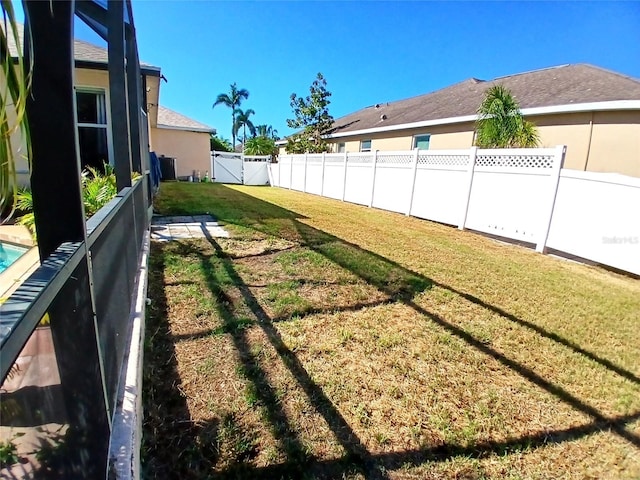 6631 63rd Ter E, Bradenton, FL 34203 - view of yard with a gate