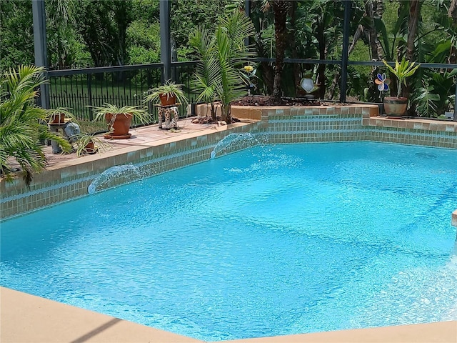 6631 63rd Ter E, Bradenton, FL 34203 - swimming pool featuring fence