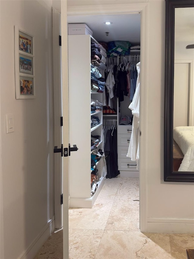 view of spacious closet