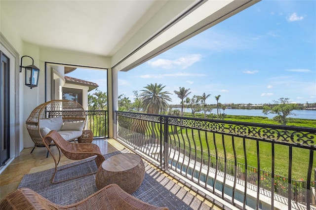 5830 Jamila River Dr, Venice, FL 34293 - balcony with a water view