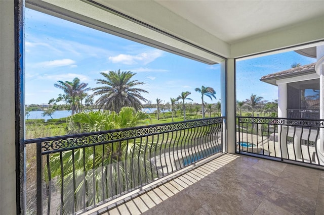 5830 Jamila River Dr, Venice, FL 34293 - balcony with a water view