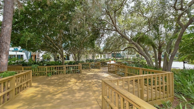 7528 Ascot Ct, Bradenton, FL 34201 - view of wooden terrace