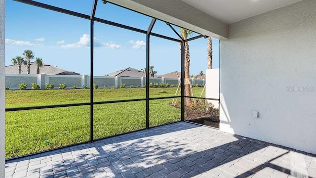 16202 Isola Pl, Bradenton, FL 34211 - view of unfurnished sunroom