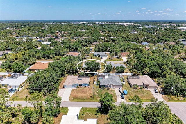 1631 Madison Ave, North Port, FL 34286 - drone / aerial view featuring a residential view