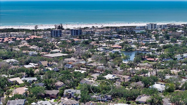5324 Siesta Ct, Sarasota, FL 34242 - aerial view with a water view