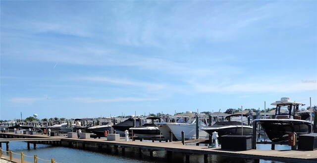 1264 Riverscape St Unit B, Bradenton, FL 34208 - dock featuring a water view