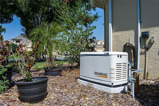 3312 92nd Ave E, Parrish, FL 34219 - exterior view of a power unit and stucco siding