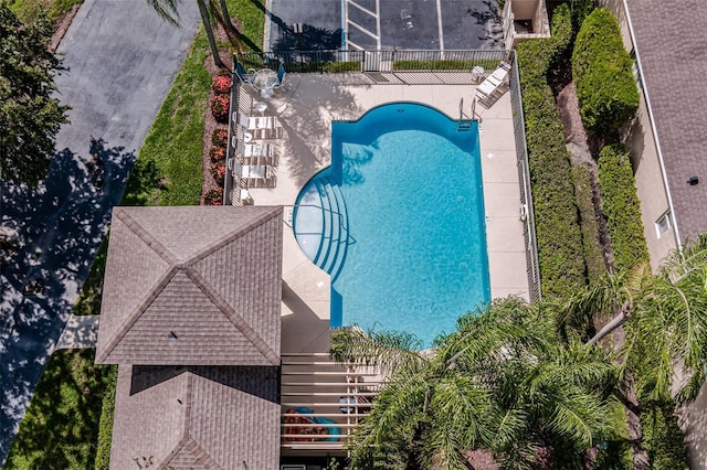 3312 92nd Ave E, Parrish, FL 34219 - view from above of property with a pool