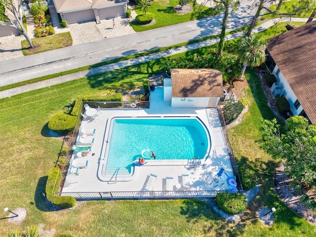 drone / aerial view