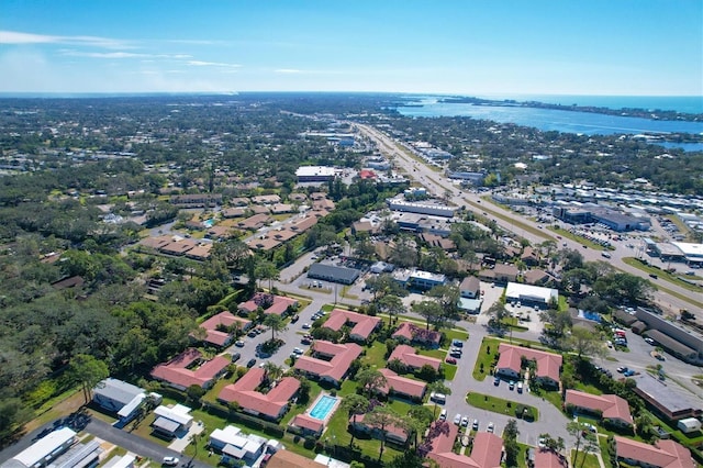2267 Pueblo Ln Unit V40, Sarasota, FL 34231 - aerial view of property's location with a large body of water