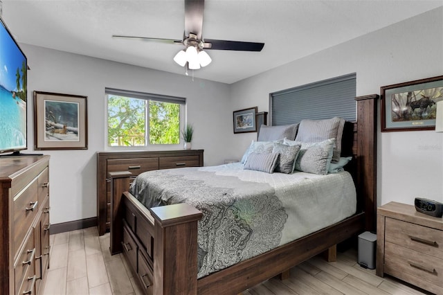 23088 Allen Ave, Port Charlotte, FL 33980 - bedroom featuring ceiling fan and baseboards