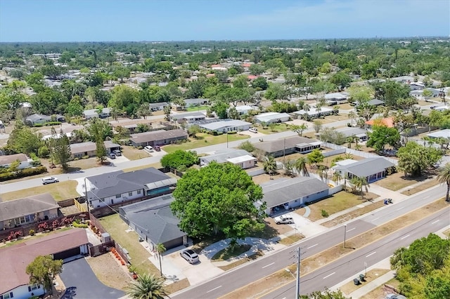 birds eye view of property featuring a residential view
