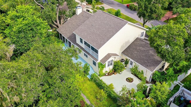 bird's eye view