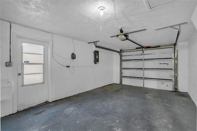 9430 Glen Moor Ln, Port Richey, FL 34668 - garage featuring a garage door opener